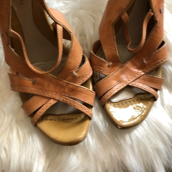 Costume national slingback heeled sandals - Picture 3 of 10